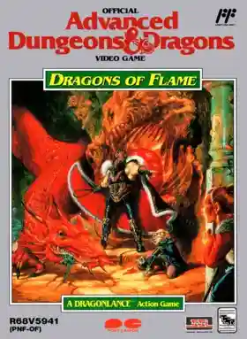 Advanced Dungeons & Dragons - Dragons of Flame (Japan)-Nintendo NES